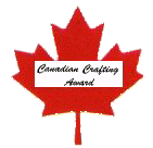 Canadian Crafting Award