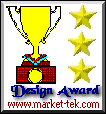 Market Tek Web Design Award